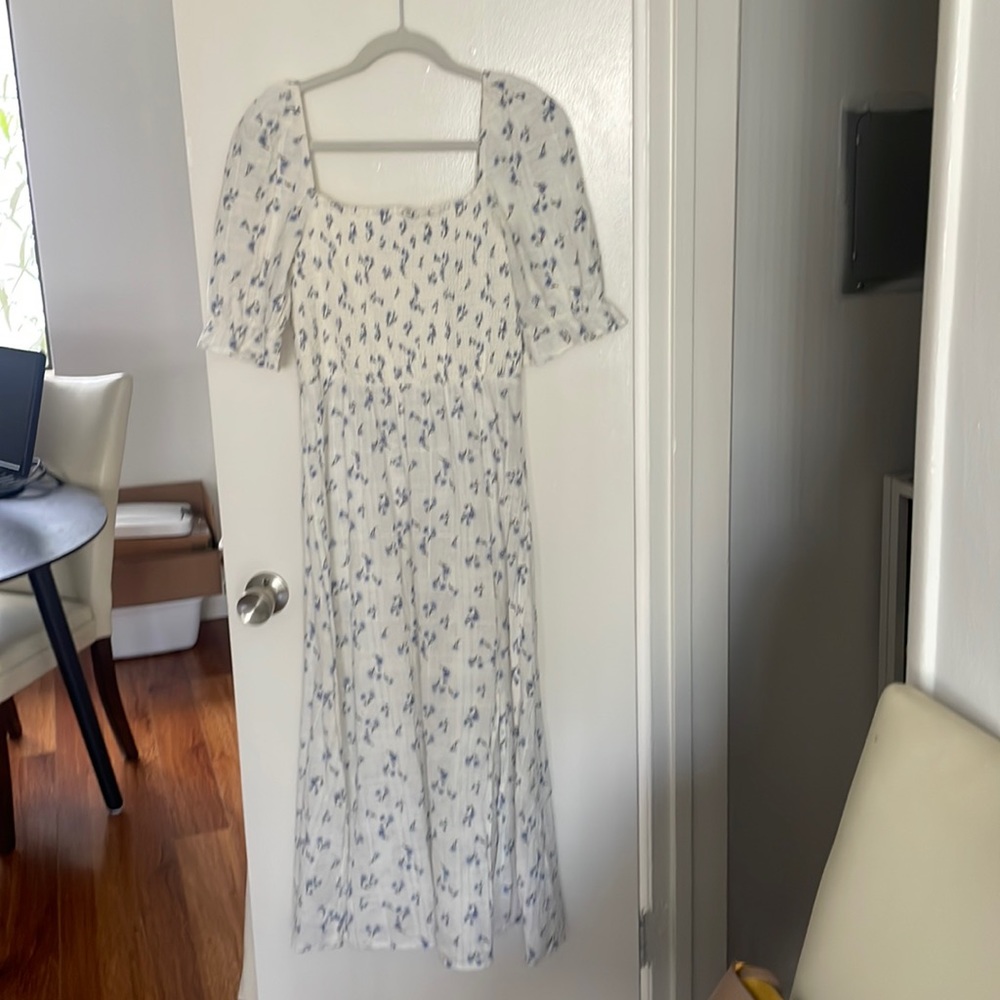 ASOS Floral Peasant dress